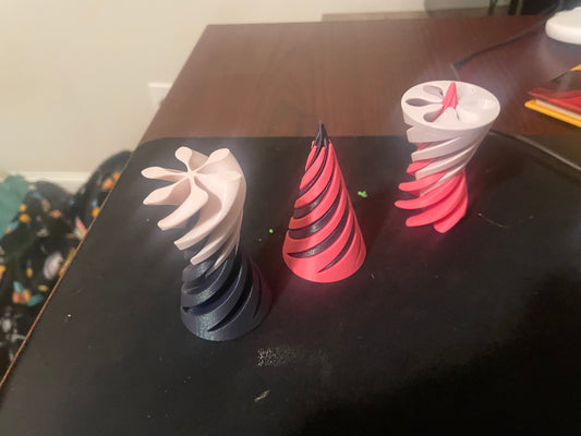 Infinite spiral fidget