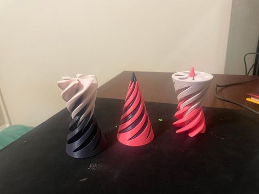 Infinite spiral fidget